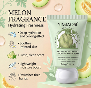 YIMIAOSI 30g Crema de Manos al por Mayor con Aroma Floral y Frutal de Miel, Melocotón, Flor de Cerezo, Melón, Lavanda, Rosa y Jazmín, Hidratante y Reparadora, Mini F - Product Image 5