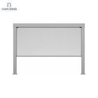 Pergola bioclimatique motorisée en aluminium Ithacan Cliffs avec toit à lames orientables, imperméable, pour jardin extérieur