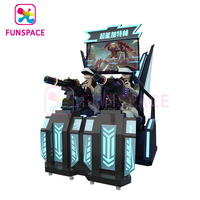 Vr Game Equipment Arcade Game Machine Virtual Reality Arena 9D VR Gun Shooting Simulator
