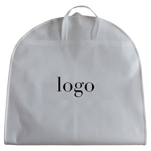 Personalised Black &amp; White <strong>Breathable</strong> Men's Suit Cover Travel-friendly Bridal Wedding Gown <strong>Garment</strong> <strong>Bags</strong> with Custom Logo - Product Image 3