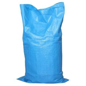 Saco tejido de impresión blanca de 50Kg, bolsa tejida de PP de grado alimenticio colorida para uso en piensos y harina - Product Image 4