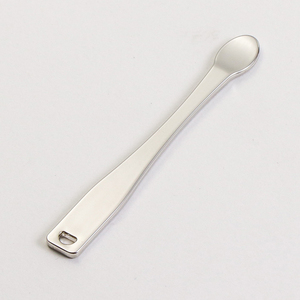 Di lusso Mini 6CM in lega di zinco spatola per la cura della pelle oro crema per il trucco per il viso cucchiaio cosmetico strumento di bellezza - Product Image 4