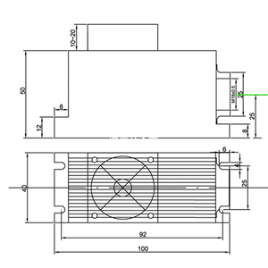Module laser DPSS 808nm 2000mw Module laser DPSS Module laser IR 2W - Product Image 2
