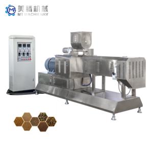 Ligne de production de granulés d'aliments pour poissons, crevettes, tortues, chiens, chats et autres animaux de compagnie avec mélangeur, four de cuisson, hachoir à viande, automatique, haute productivité, nouveau - Product Image 1