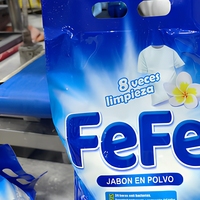 Deterjen Bubuk FeFe 140g Mini Bag Portabel untuk Cuci Pakaian saat Bepergian