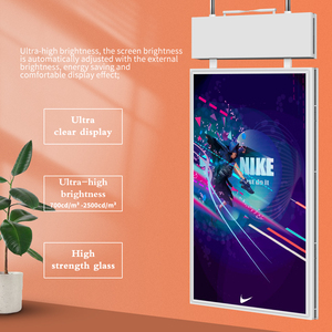 Siêu sáng Cửa sổ hiển thị treo màn hình hiển thị LCD cho cửa hàng 55 inch thông minh TV màn hình tùy chỉnh bán lẻ signage <span class=keywords><strong>LED</strong></span> Windows hiển thị - Product Image 2