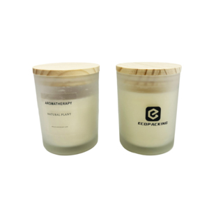 Stoples kaca lilin bening beku dengan tutup gabus C888, 50ml 100ml 150ml 200ml kosong - Product Image 5