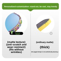 Bande de protection personnalisée pour raquette de pickleball sans bordure, en TPU léger de haute qualité, disponible en plusieurs couleurs, protection durable, personnalisable