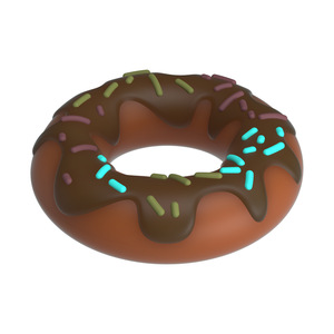Anneau pénien en silicone en forme de beignet pour homme, pour retarder l'éjaculation et améliorer les performances sexuelles pour adultes - Product Image 3
