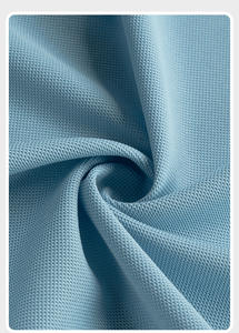 190g 100% poliéster estiramiento de secado rápido transpirable ligero tejido de punto de urdimbre para Niñas Ropa Deportiva camisetas uniformes de baloncesto - Product Image 5