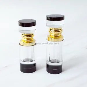 Luxury Arabic Modern Mini Empty Glass Oil Perfume Bottle Refillable Oud Essential Oil Perfume Bottles