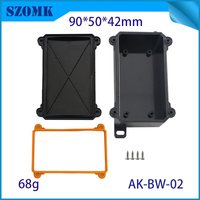 Caja de Conexiones de 90*50*42mm, Sensor de Temperatura Inalámbrico Lora, IP67 Impermeable, Ignífugo, con Tira de Sellado de Silicona y Cable