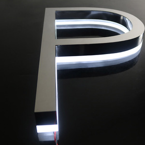 Tùy chỉnh điện tử <span class=keywords><strong>LED</strong></span> chiếu sáng dấu hiệu quảng cáo 3D Acrylic Logo ánh sáng lên kênh chữ dẫn dấu hiệu cho kinh doanh quán cà phê - Product Image 5