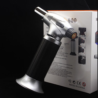 Briquet Butane 71 rechargeable, briquet de flamme réglable, cadeau de Chef pour hommes, torche d'allumage de barbecue, outil de pique-nique, briquet coupe-vent
