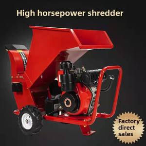 <span class=keywords><strong>Broyeur</strong></span> <span class=keywords><strong>de</strong></span> branches et <span class=keywords><strong>de</strong></span> bois multifonctionnel à moteur diesel 15HP pour ferme, verger, paille et foin - Product Image 3