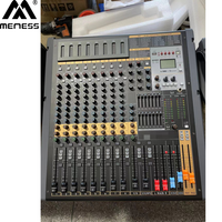 Console de mixage 12 canaux avec 8 entrées MONO et USB, deux entrées stéréo, en métal autoportant, 48V pour l'audio professionnel