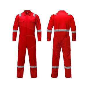 Uniforme de Trabajo de Algodón Resistente Diseñado para Tareas Diarias que Ofrece un Ajuste Cómodo, Movimiento Flexible y Protección Reflectante - Product Image 4