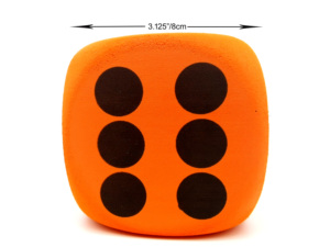 8 Cm Mềm <span class=keywords><strong>Foam</strong></span> Dice Tùy Chỉnh Khổng Lồ Tập Thể Dục EVA <span class=keywords><strong>Foam</strong></span> Dice Cho Craft Trẻ Em - Product Image 2