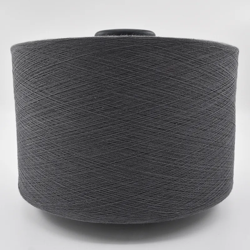 Haute qualité personnalisé recyclé OE 30S 60% coton 40% polyester mélangé Machine circulaire fil à tricoter pour tricoter des chaussettes et tisser