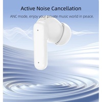 Écouteurs TWS sans fil véritable avec logo OEM Amazon, vente chaude 2025, réduction de bruit ANC, casque de jeu