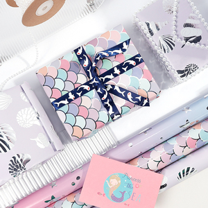 Wholesale Soft Metallic Birthday <b>Wrapping</b> <b>Paper</b> Roll 80gsm <b>Tissue</b> <b>Paper</b>, 43*300cm Luxury Custom Gift Packaging - Product Image 5