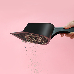 <span class=keywords><strong>พลั่ว</strong></span>ตักทรายแมวมือยาว,ทำจากสเตนเลสสตีลสีดำเนื้อผิวด้านแบบมินิมอล - Product Image 5