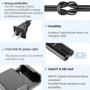 شاحن بطارية لبطارية نيكون D3000 D5000 D8000 D60 D40 D40X - Product Image 5