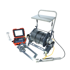 Treuil électrique automatique avec caméra de forage rotative à 360 degrés, double <span class=keywords><strong>sonde</strong></span> de 73 mm, inspection de puits de 300 m - Product Image 1