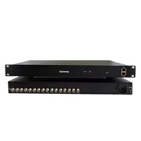 Dispositivo Receptor Profesional de IPTV de Alta Calidad, Gateway de 8 Canales FTA DVB-S2 a IP