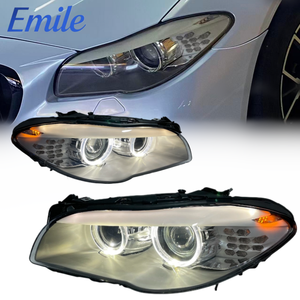 Phares au xénon d'origine pour BMW F10 M5 2010 2011 2012 2013, vente en gros, 520Li 525Li 530Li F18, feux de voiture 63117271911 63117271912 - Product Image 1