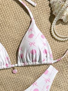 Bikinis Personalizados al por Mayor, <span class=keywords><strong>Bikini</strong></span> de Tres Puntos con Fórmula de Poliéster, Bikinis Brillantes Bordados para Mujer, <span class=keywords><strong>Bikini</strong></span> Extremo <span class=keywords><strong>sin</strong></span> Mangas para Verano - Product Image 4