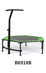 Trampolín Redondo Mini de 50 Pulgadas en Oferta, Trampolín <span class=keywords><strong>Hexagonal</strong></span> para Saltar, Trampolín Octagonal para Ejercicio en Interiores - Product Image 5