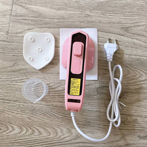 เตารีดไอน้ำแบบพกพาขนาดเล็ก สำหรับรีดผ้าแบบมือถือ ใช้ในบ้านและเดินทางได้ เหมาะสำหรับรีดผ้าเปียก - Product Image 4