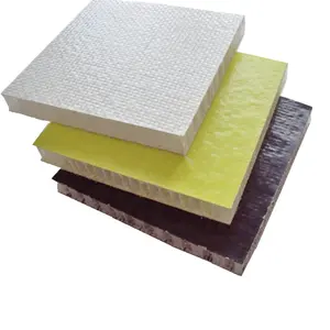 Ramah Lingkungan Polycarbonate Honeycomb Sandwich Panel untuk Dekorasi Dalam Ruangan, Suara Mengurangi Ringan