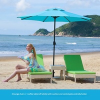 Chaise longue pliable en métal pour l'extérieur, piscine, plage, villa, cour, terrasse, chaise longue inclinable