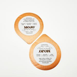 Tapa de sellado térmico, taza De Yaourt, tazas De yogur, papel De aluminio para paquete De alimentos Pp, cartón corrugado, estampado suave, 10 colores, 10000 Uds. - Product Image 3