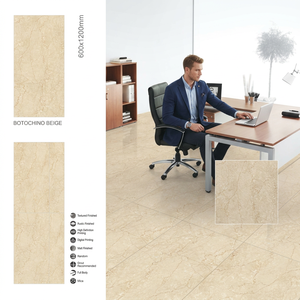 Azulejos de Porcelana con Aspecto de Mármol Brecia Ivory, 60x120cm, Brillantes, para Pisos y Paredes, para Proyectos de Interiores en Etiopía - Product Image 6