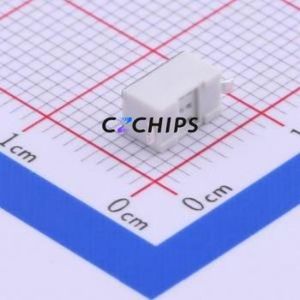 1TS002B-2400-4301-CT Tactile Switch SMD,6x3.5mm Switch Single Pole Single Throw Rectangle Button 2.4N Vertical Mount - Product Image 2