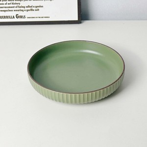 Morandi Green Nordic-Style <b>Large</b>-Sized Ceramic Rice Bowls and <b>Plates</b> Vegetable Salad Soup with Stand for Parties - Product Image 6
