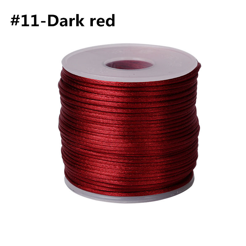 Cordino Di Seta E Nylon - 240 Metri Totali, 12 Colori, 2.5 Mm Per Braccialetti, Collane, DIY - Ideale Per Kumihimo E Amicizia - Foto 5