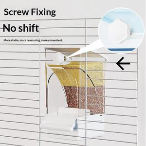 Nuevo Comedero Automático para Loros, Dispensador de Comida Antisalpicaduras con Separador de Cáscaras para Periquitos y Agapornis - Product Image 3
