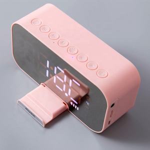 Taşınabilir BT hoparlör süper bas kablosuz Stereo hoparlörler destek TF AUX ayna çalar saat telefon bilgisayar için hediye ses - Product Image 6