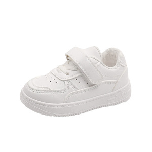 Scarpe da Ginnastica per Bambini Casual Primavera Autunno Ultra Leggere Tomaia in EVA Stile Accademico Chiusura con Gancio e Anello Velcro <span class=keywords><strong>Bianche</strong></span> Unisex Scarpe per Neonati - Product Image 6