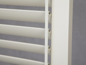 Porte à persiennes en aluminium de sécurité, porte d'armoire de cuisine avec certificat AS2047-2014 - Product Image 5