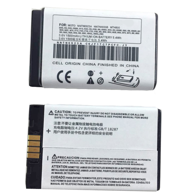 SNN5742 NNTN6923A NNTN4655B 1500mAh 1800mAh Li-ion Battery for Motorola TETRA MTH650 MTH800