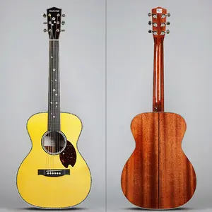 Gabriel Acoustic Guitar D41 phong cách 38 inch bé 5 chất lượng cao nóng bán giá bán buôn engelman vân sam và Châu Phi gỗ gụ