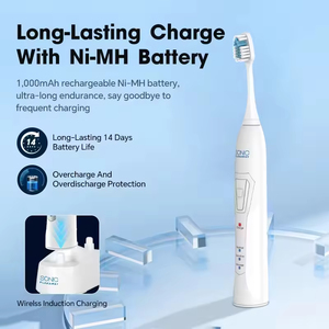 Cepillo de Dientes Eléctrico Sónico Portátil OEM, Cepillo de Dientes Automático Inteligente Premium para Adultos, Compatible con Logotipo Privado Personalizado del Fabricante - Product Image 1