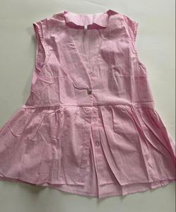 2026新款女式两件套夏季V领无袖背心上衣高腰阔腿裤宽松休闲 - Product Image 6