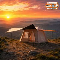 Tentes de camping gonflables imperméables pour l'extérieur, tente pneumatique pour le camping, durable, pratique, garantie 3 ans, livraison directe