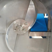 Multifunctionele Dubbele Kop Commerciële Groente-En Fruitsnijmachine Voor Het Versnipperen Van Snijden En Snijden